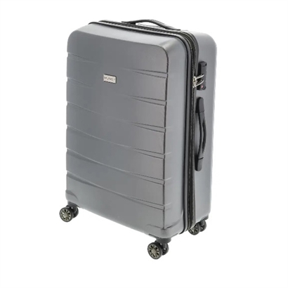 Kuffert 47x25x67,5 cm Grå ABS - Vejledende udsalgspris 1.299,-